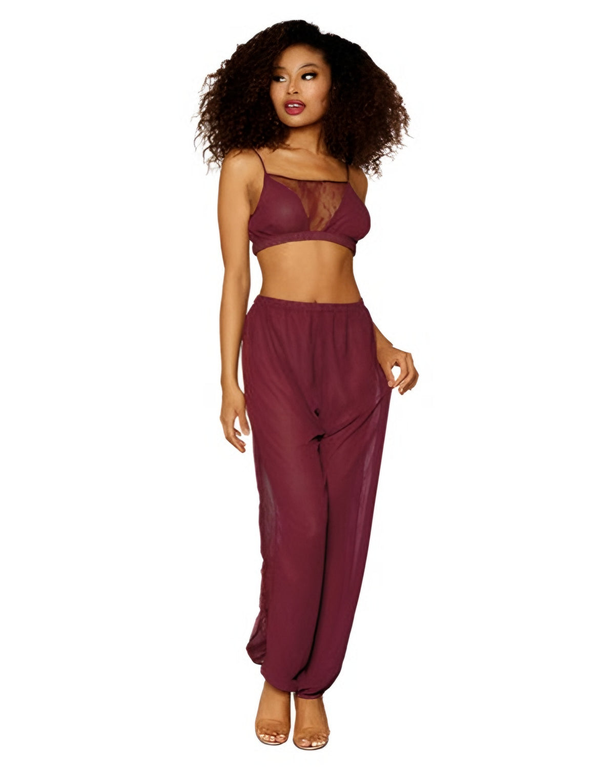 BRALETTE & JOGGER BURG