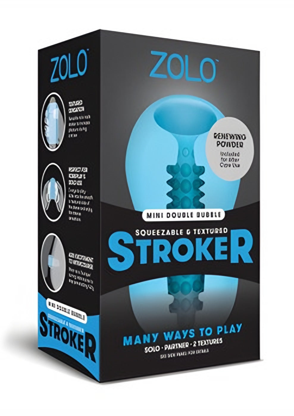 Zolo Double Bubble Mini Stroker