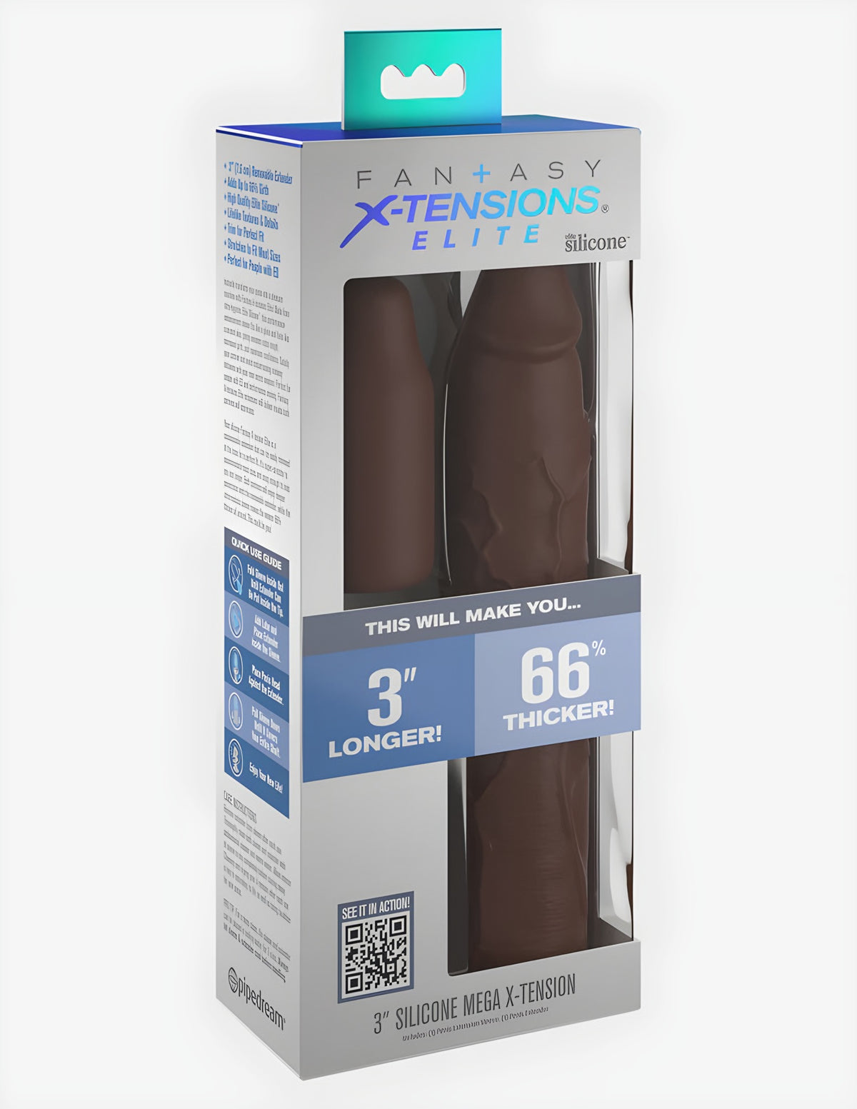 PD FANTASY XTENSIONS SILICONE 3" SLEEVE
