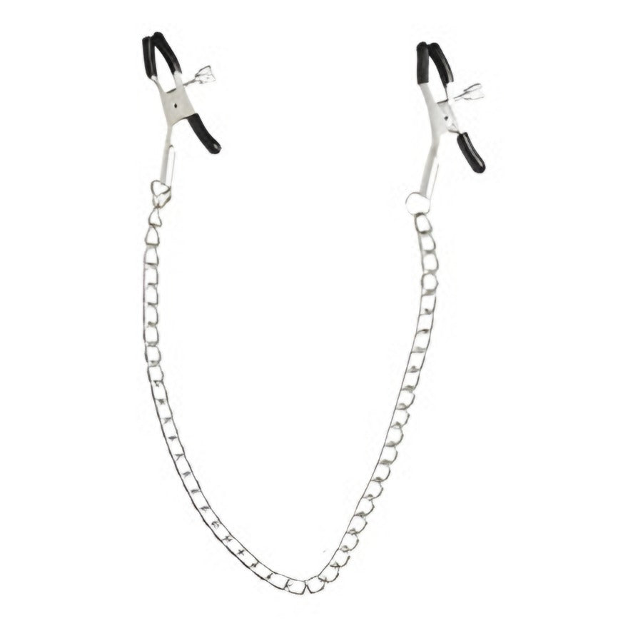 S&M CHAINED NIPPLE CLAMPS