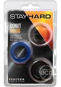 Stay Hard 3Pk Donut Cock Rings