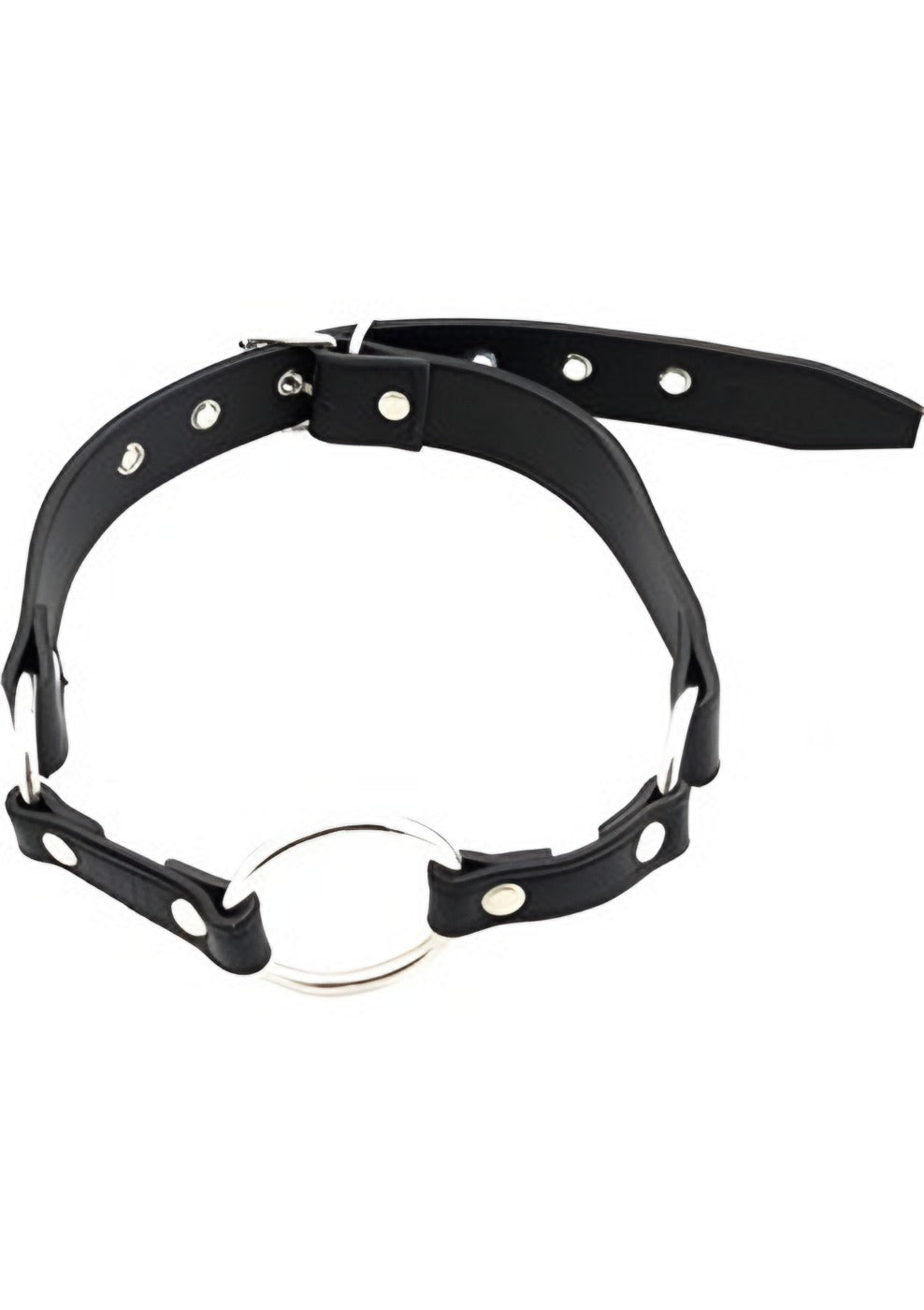 Rouge O Ring Leather Adjustable Gag