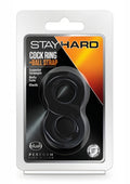 Stay Hard Cockring & Ball Strap