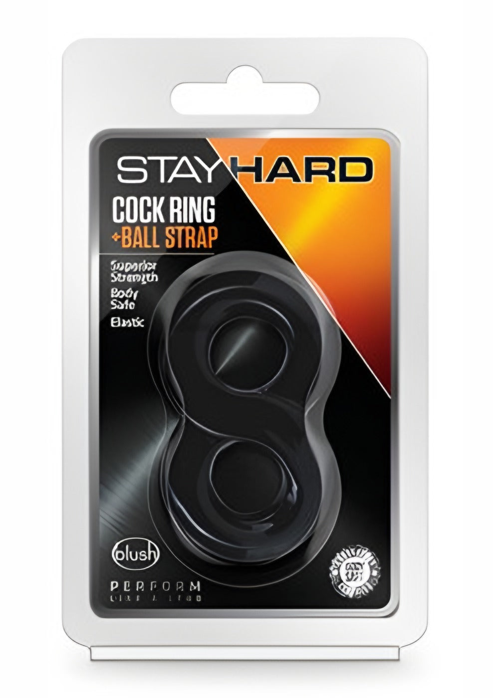 Stay Hard Cockring & Ball Strap