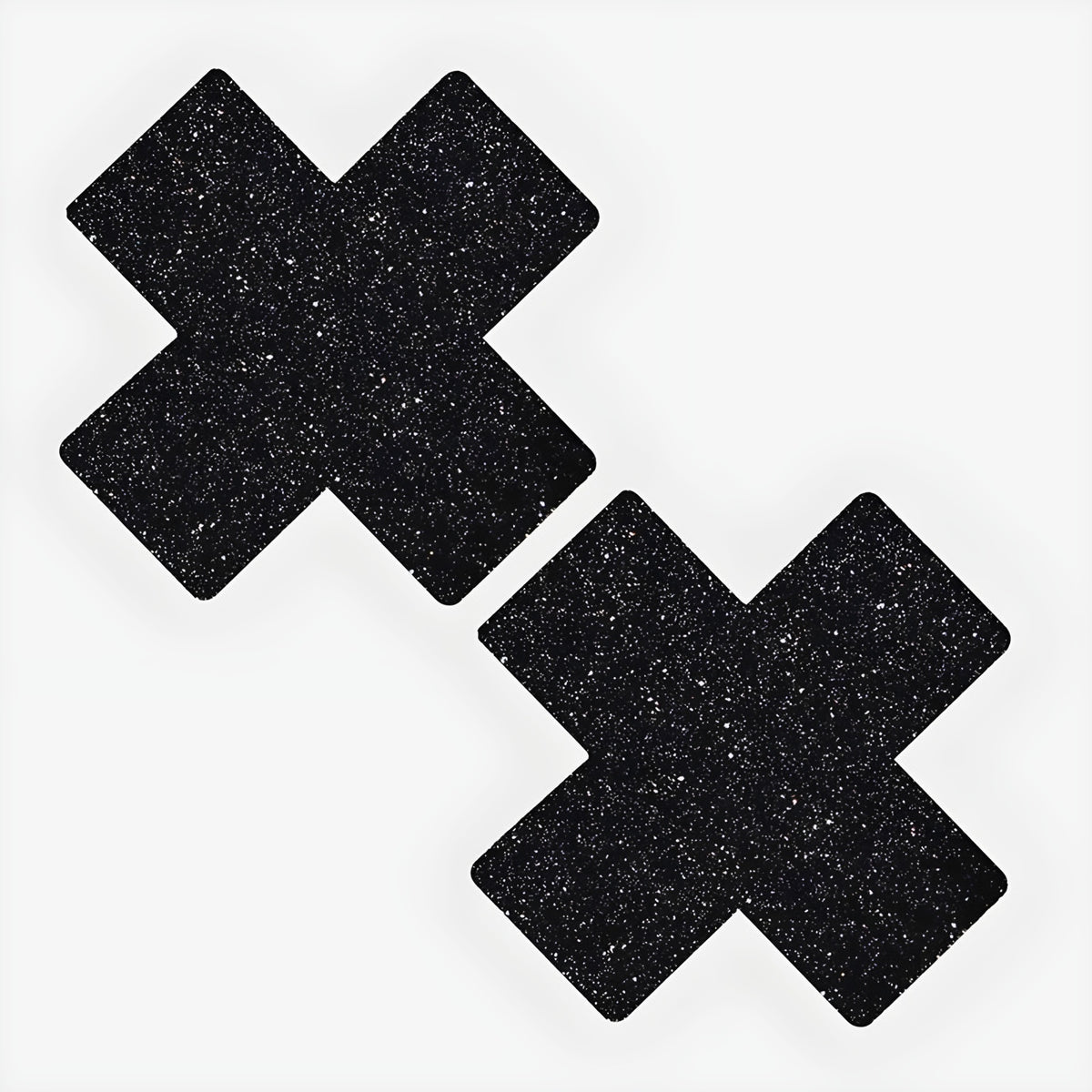 NEVA NUDE PASTY X FACTOR GLITTER BLK