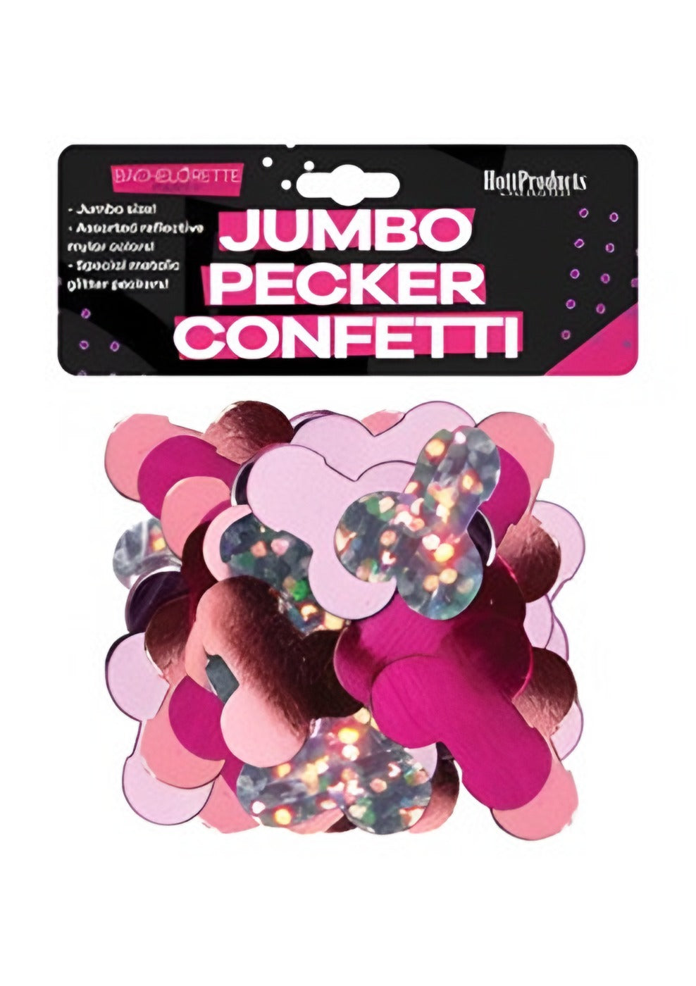 Jumbo Mylar Pecker Confetti