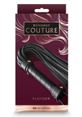 BONDAGE COUTURE FLOGGER BLACK