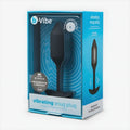 VIBRATING SNUG PLUG 2 BLACK