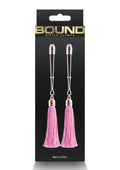 BOUND  T1 NIPPLE CLAMPS PINK
