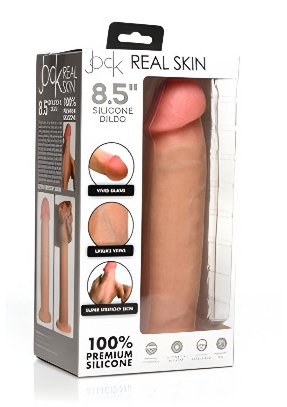 Jock Real Skin 8.5" Dildo