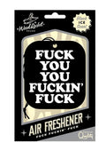 Wood Rocket Air Fresh F You You Fing F