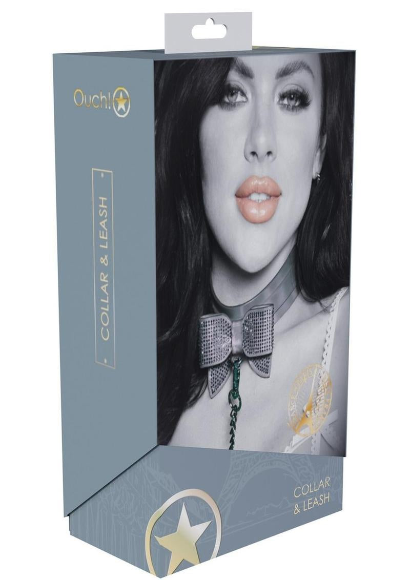 OUCH! PARIS COLLAR WITH LEASH