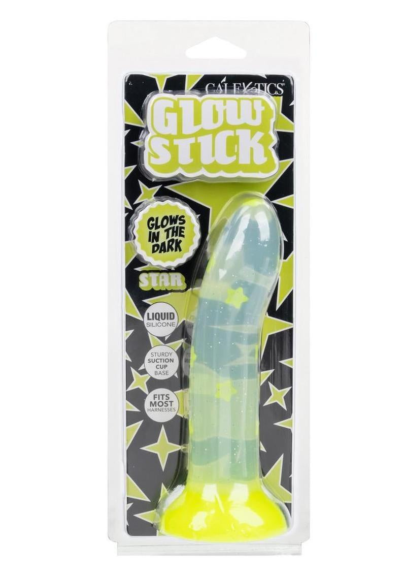 GLOW STICK STAR GITD DILDO