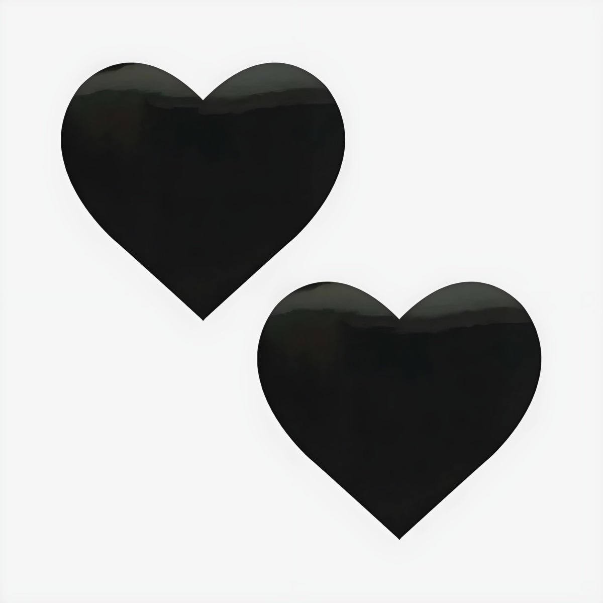NEVA NUDE PASTY VINYL HEARTS