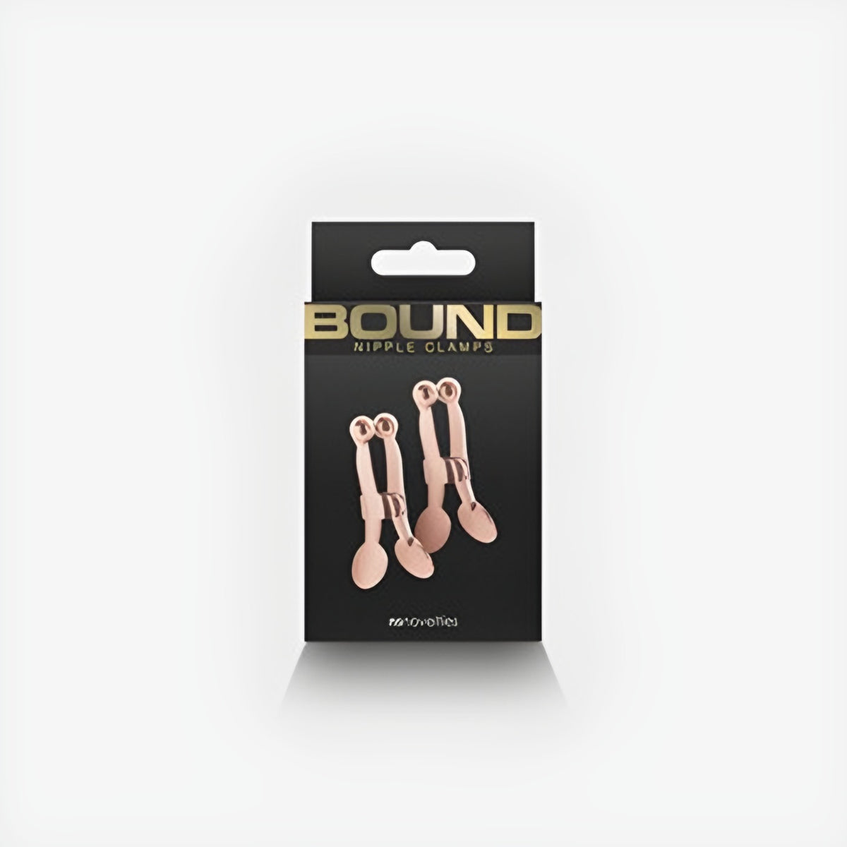 Bound Nipple Clamps C1 Rose Gold