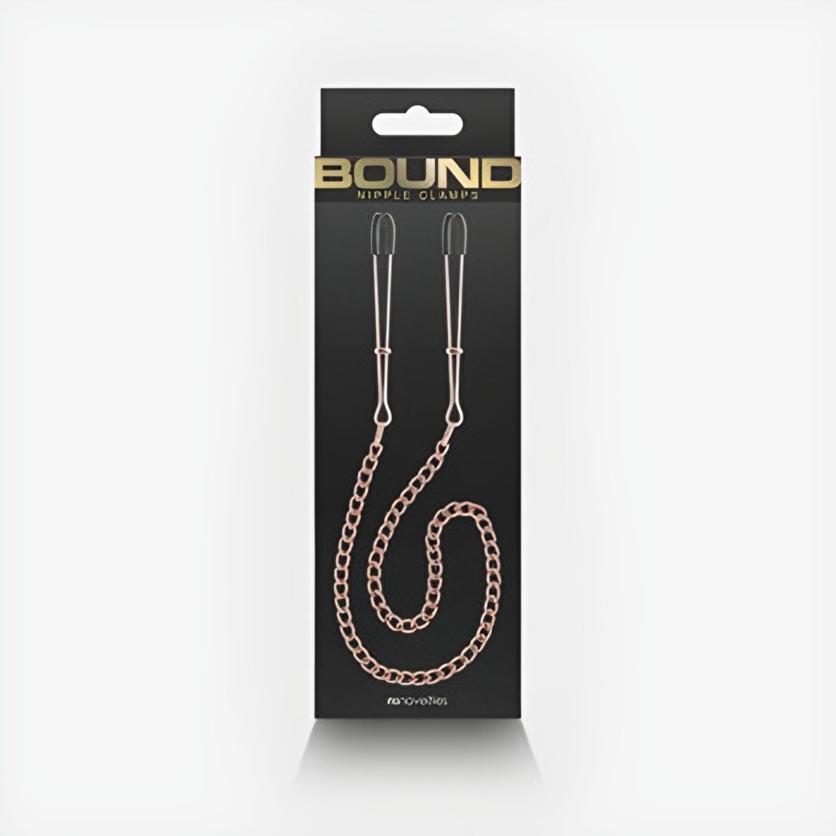 Bound Nipple Clamps Dc3 Rose Gold