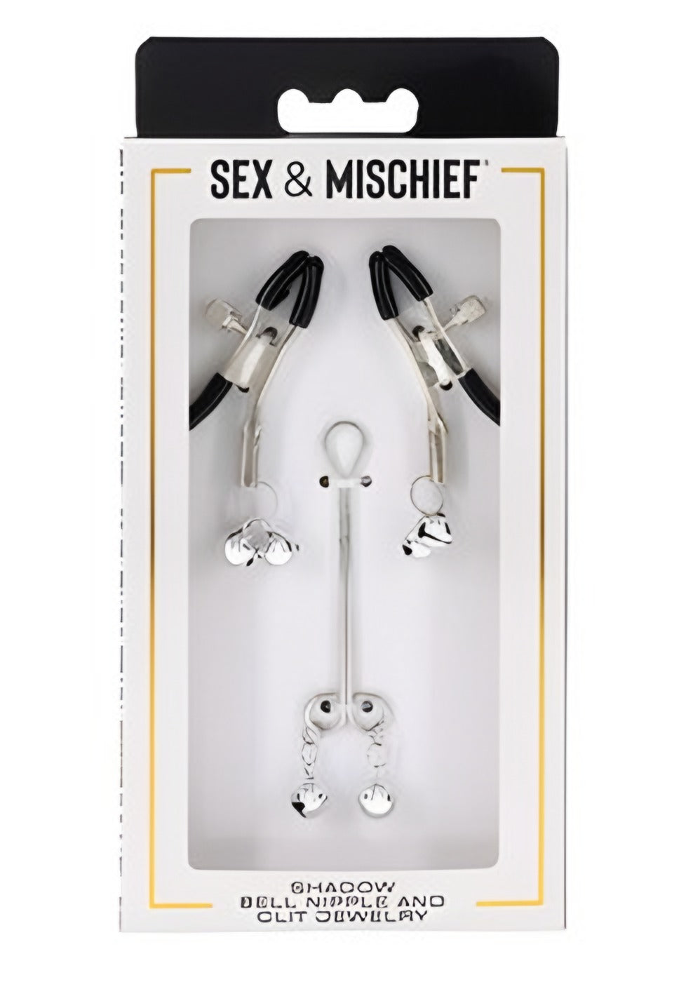 Ss S&M Shadow Bell Nipple/Clit Jewelry
