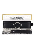 Ss S&M Shadow Collar & Leash
