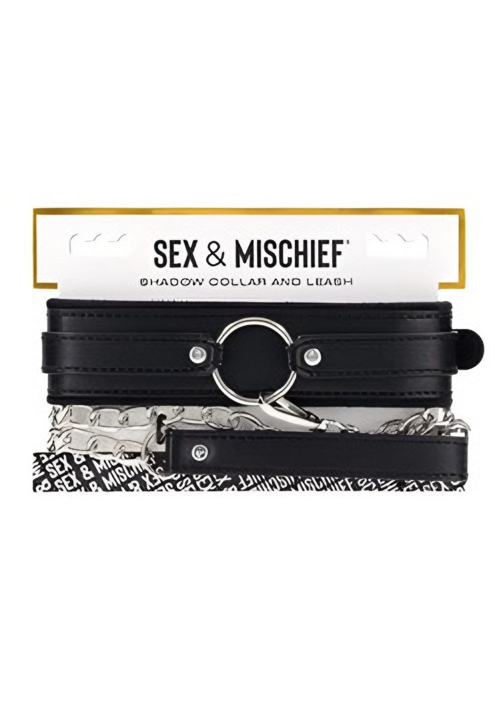 Ss S&M Shadow Collar & Leash