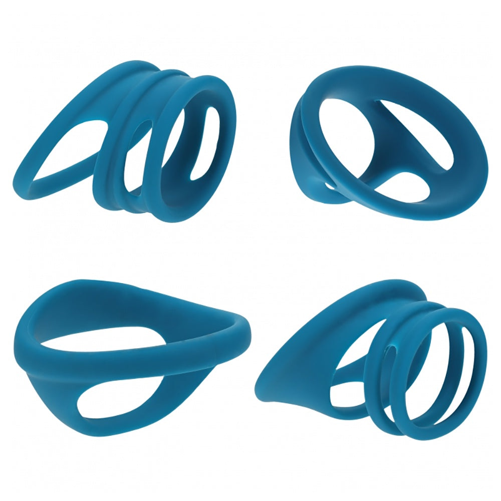 LEVELZ 4PK COCK AND BALL RINGS