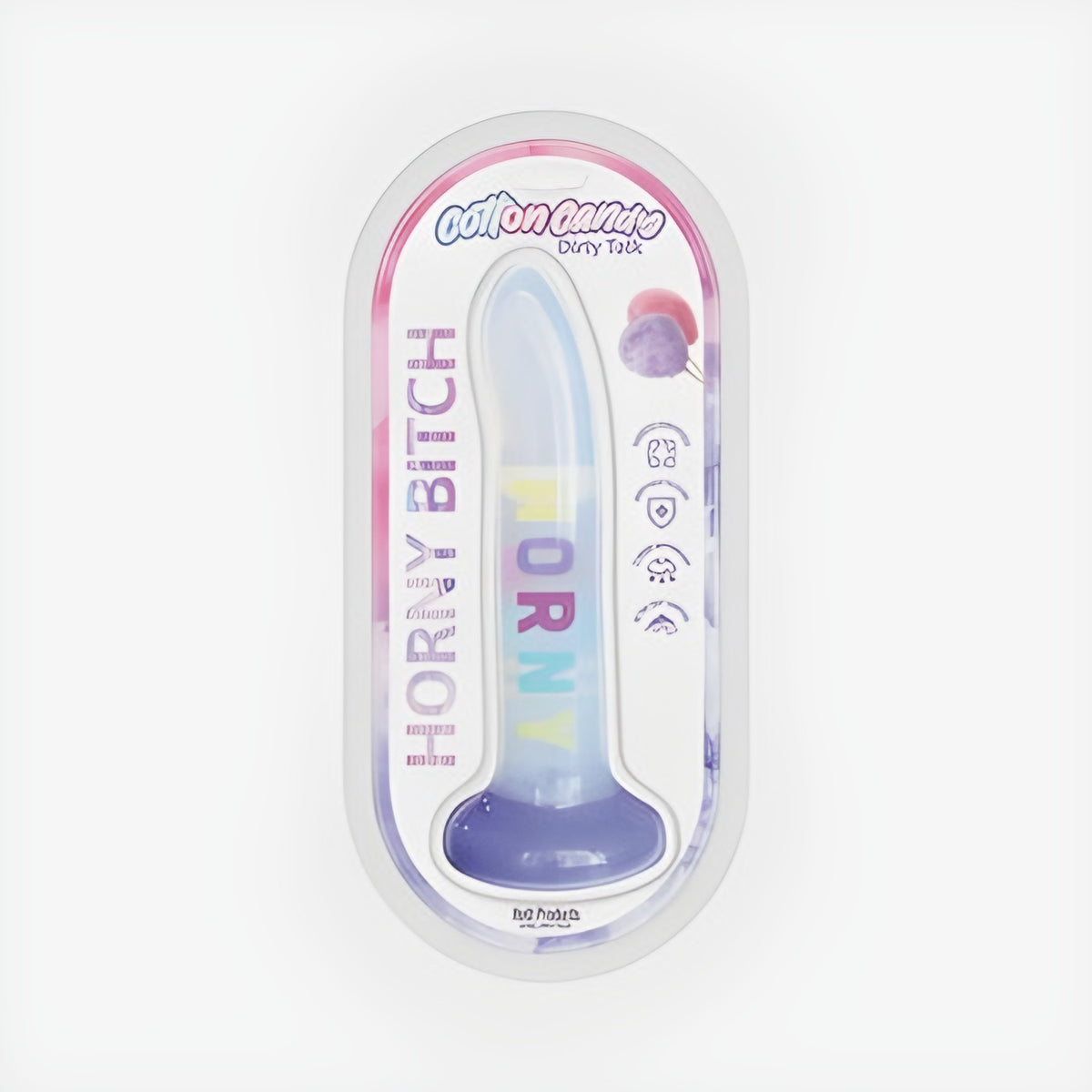 Cotton Candy Horny Bitch 8" Dildo