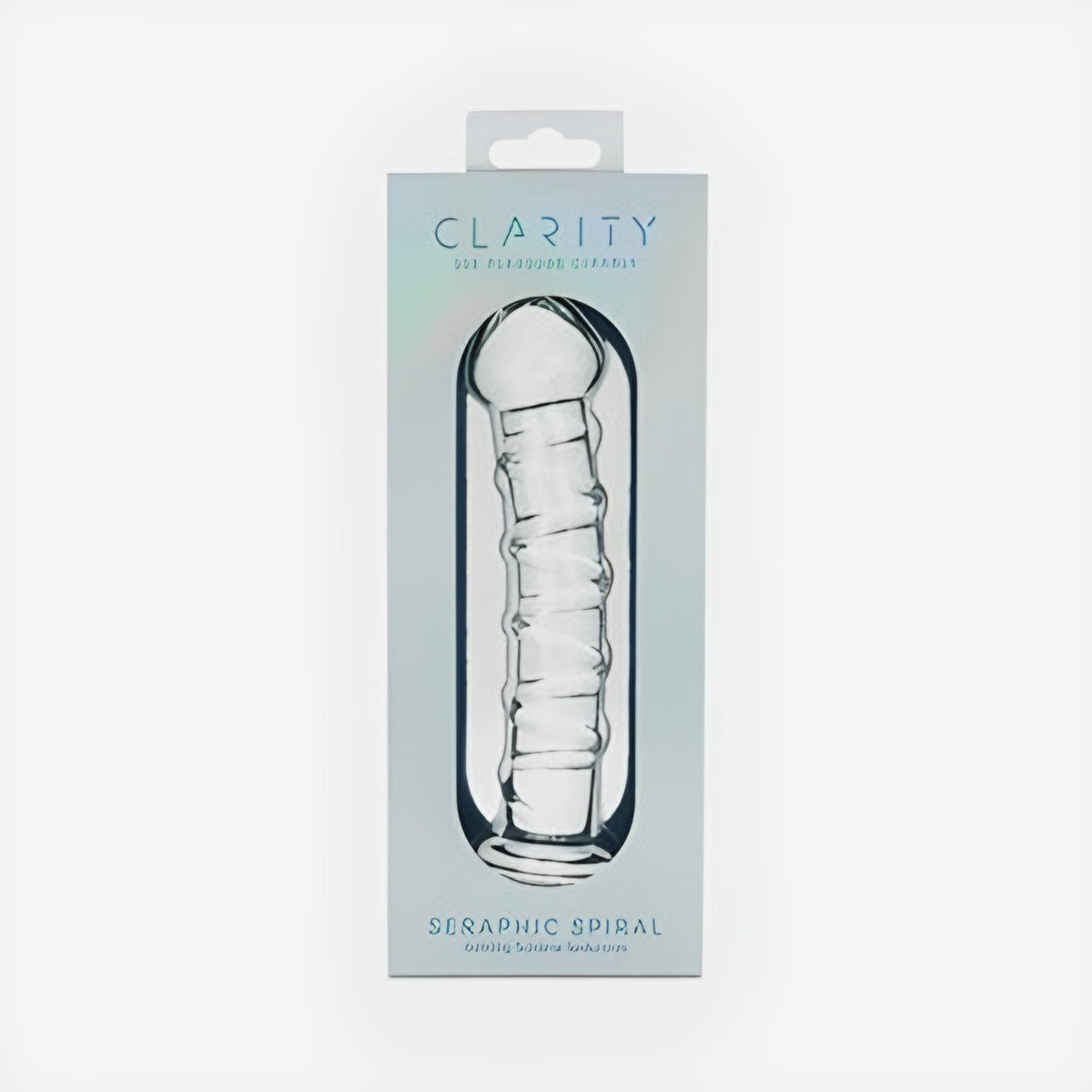 Clarity Seraphic Spiral Glass Dildo