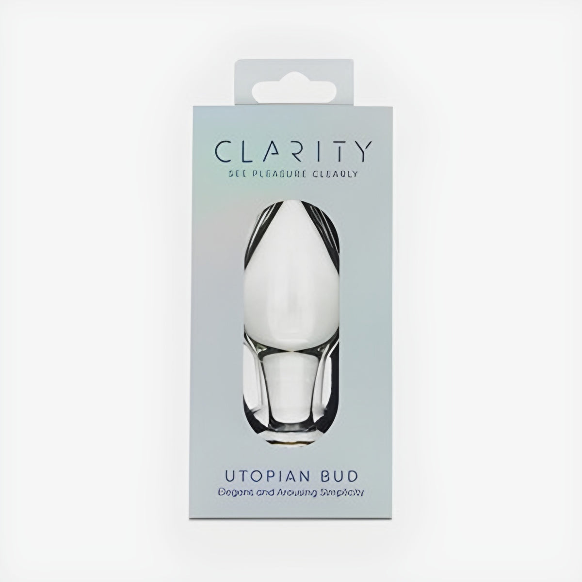 Clarity Utopian Bud Glass Plug