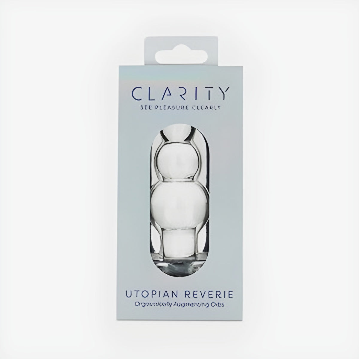 Clarity Utopian Reverie Glass Dildo