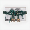 Ss S&M Indica Laced Up Garters
