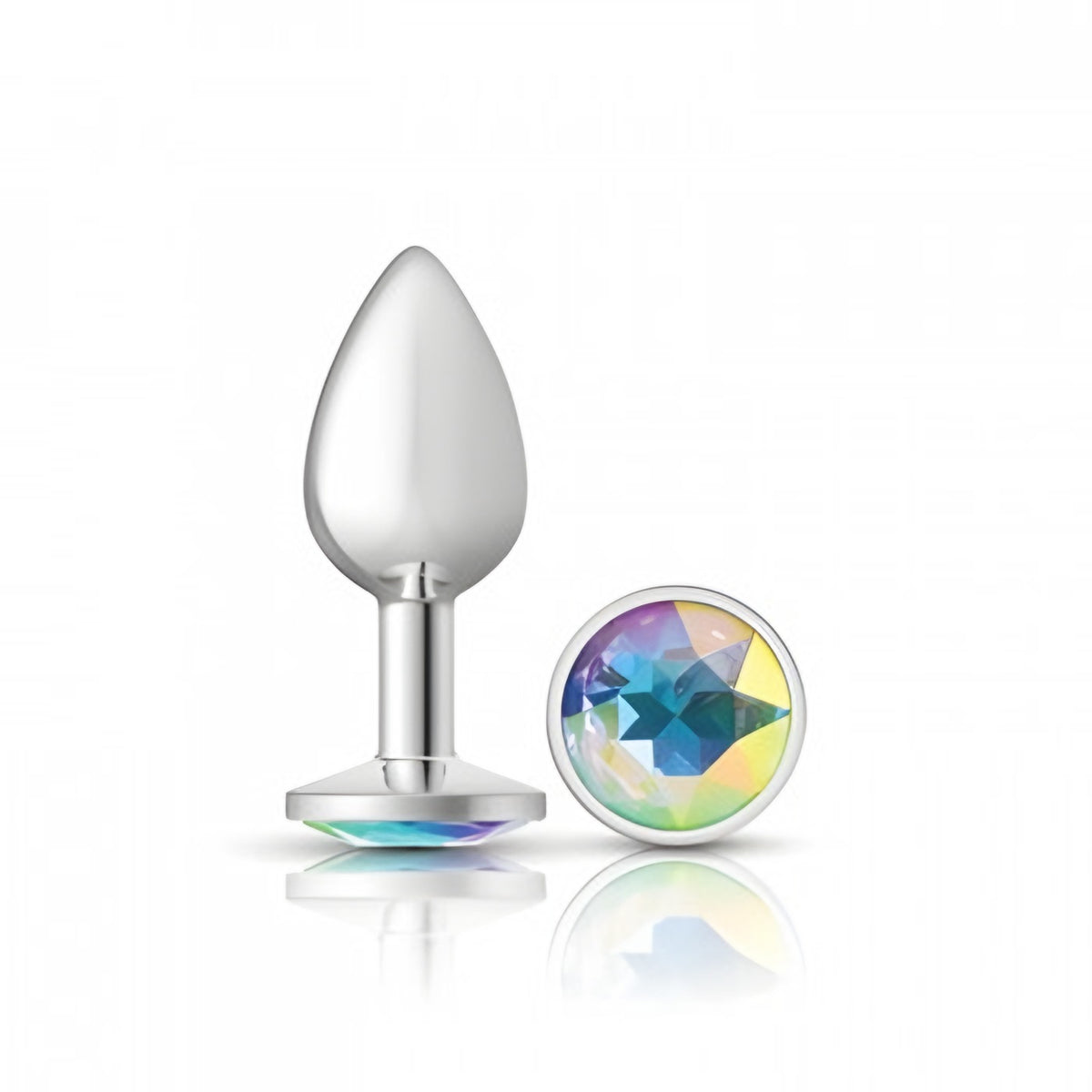 Cheeky Charms Clear Iridescent Plug