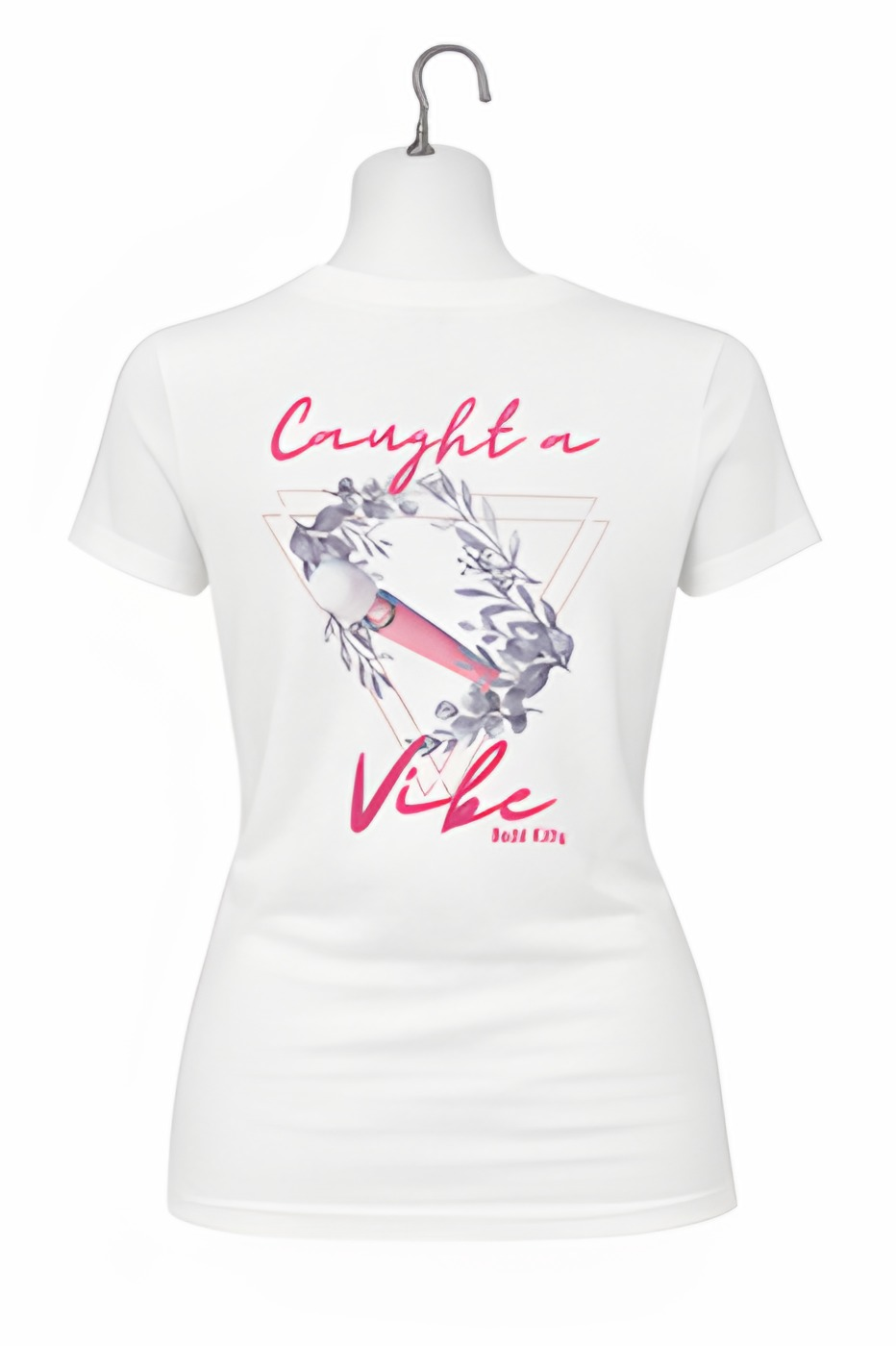 Caught A Vibe Tee White