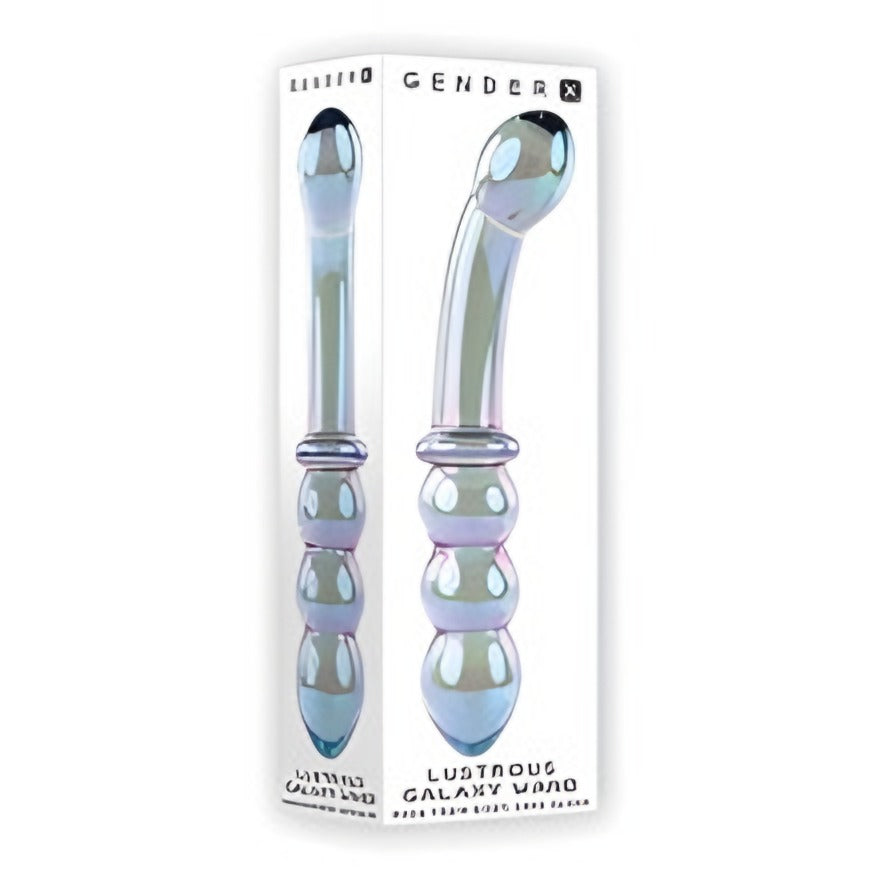 GENDER X LUSTROUS GALAXY GLASS WAND