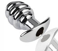 Pe Extreme Ribbed Hollow Plug