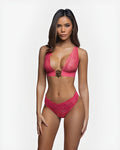 INFINITE LACE 2PC HALTER SET