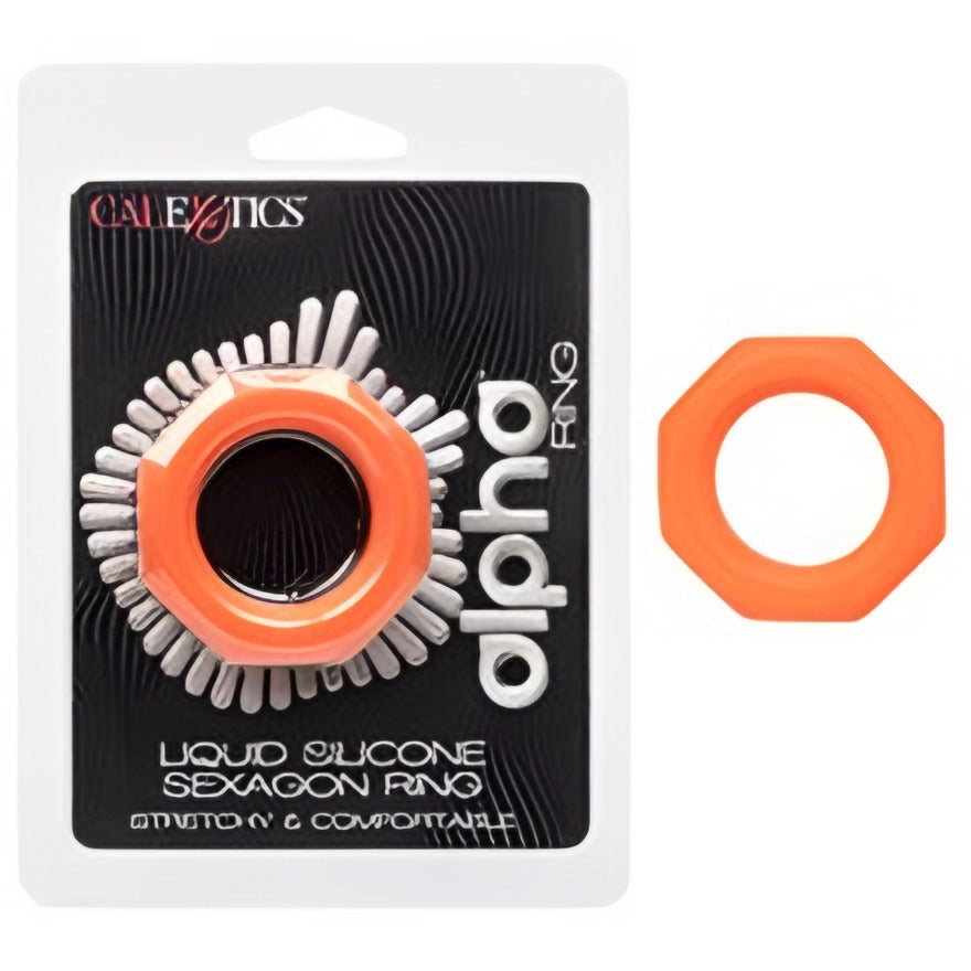 Ce Alpha Liquid Sexagon Ring Org