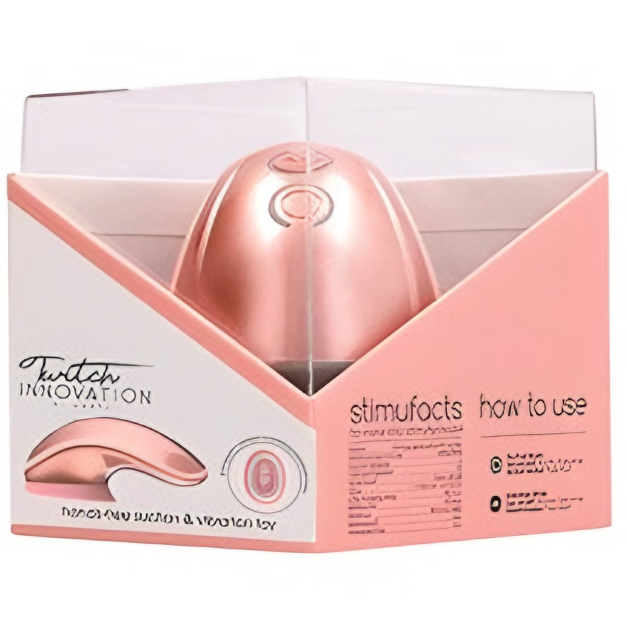 Twitch Suction & Vibe Toy Rose Gold