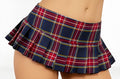 Escante Mini Pleated Skirt Red