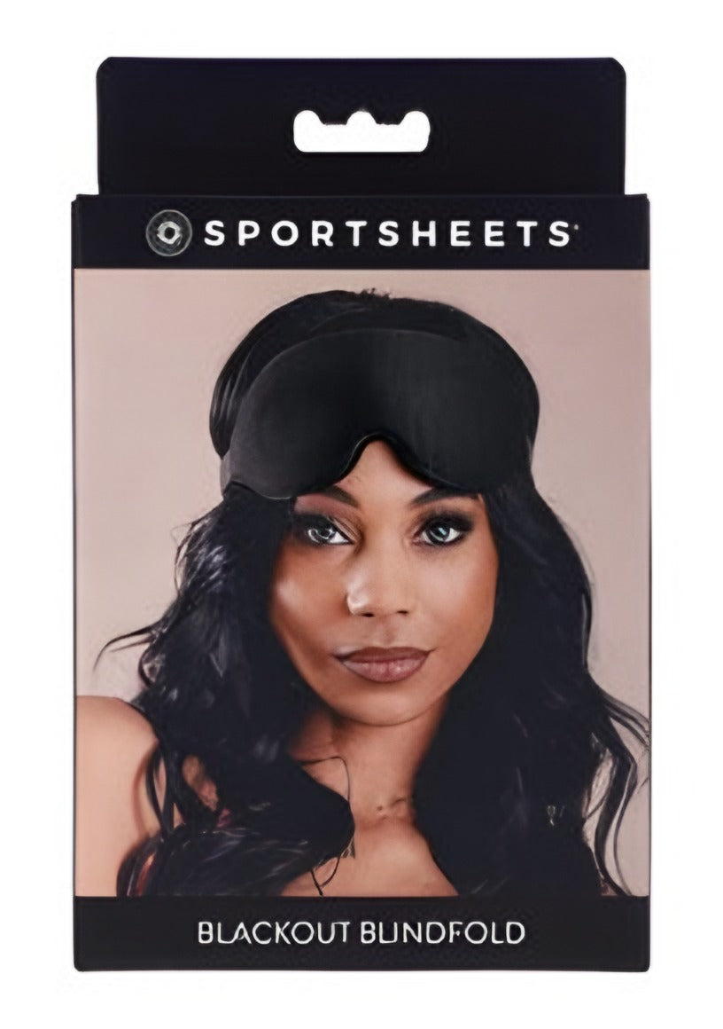 Sportsheets Blackout Memory Foam Mask