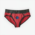 SPORTSHEETS EM EX CONTOUR HARNESS RED