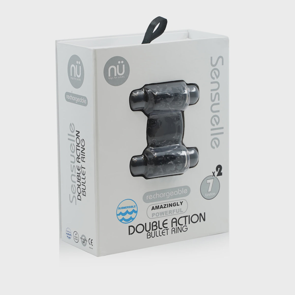 SENSUELLE DOUBLE ACTION BULLET RING