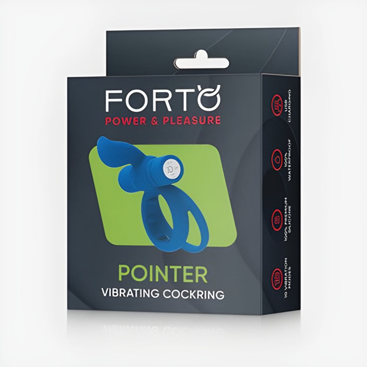 Forto Pointer Vibe Cockring