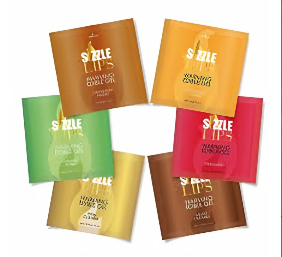 Sizzle Lips Warm Flavor Gel Sample Packet