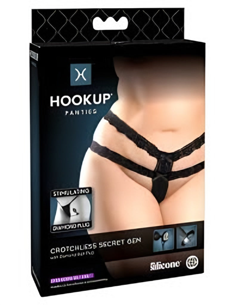 X Hook Up Panty W/Anal Plug