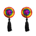 NEVA NUDE RAINBOW TWIRL PASTIES