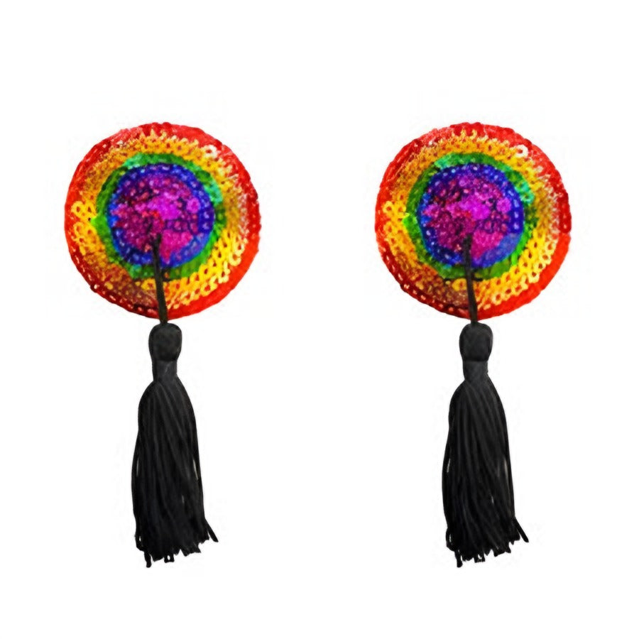 NEVA NUDE RAINBOW TWIRL PASTIES