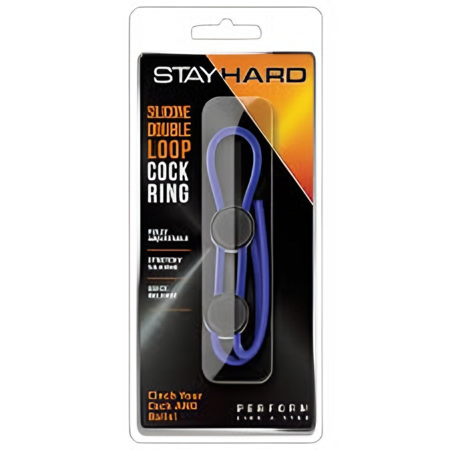 STAY HARD DBL LOOP RING