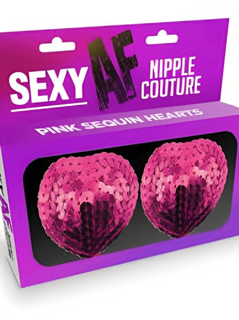 SEXY AF HEART NIPPLE PASTIES