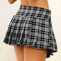 ESCANTE PLEATED SKIRT PLUS BLK