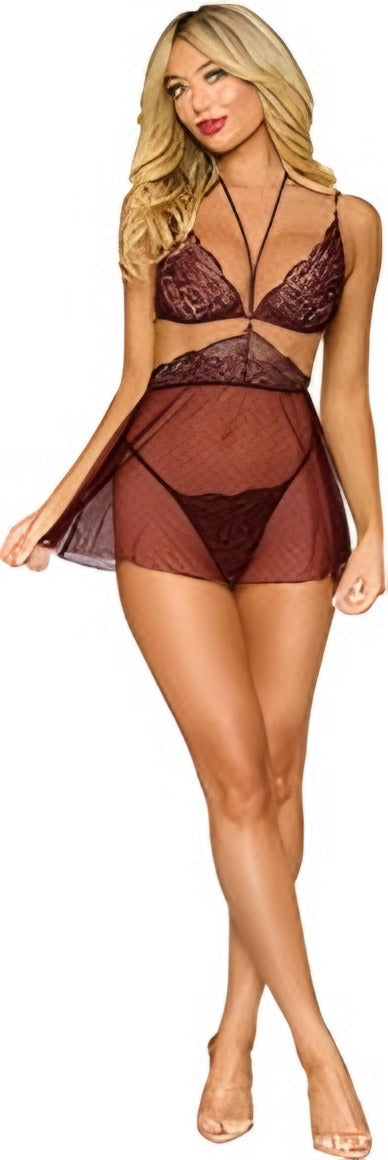 2PC BRALETTE & SKIRT