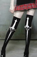 Dagger Thigh High Socks
